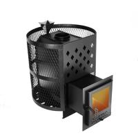 Печь Пегас Тундра-14 со стеклом сет.кожух ЗК